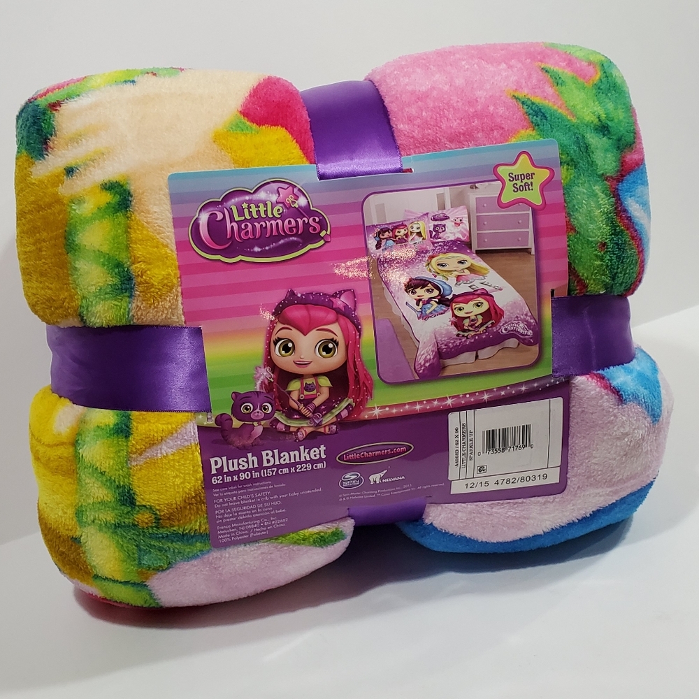 Little Charmers Plush Blanket